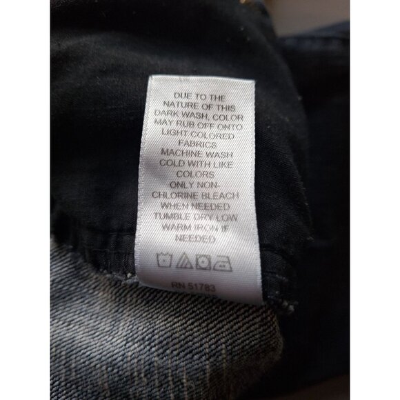 Vintage Maurices Denim Wide Leg Boot Cut Jeans Womens Size 11/12 R - Picture 5 of 9